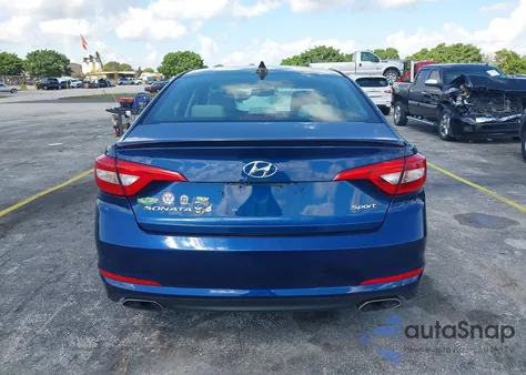 2016 Hyundai Sonata Sport from USA, damaged, VIN 5NPE34AF0GH423049